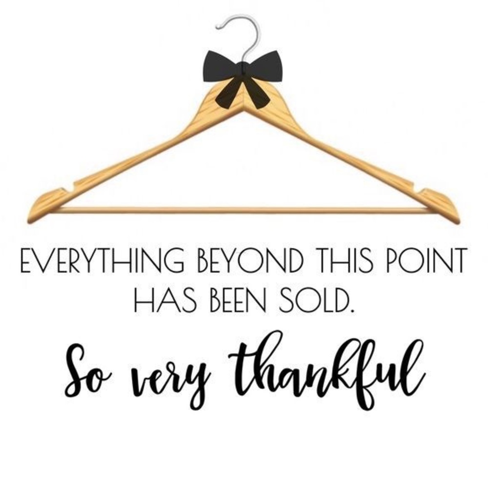 Sold Beyond This Point